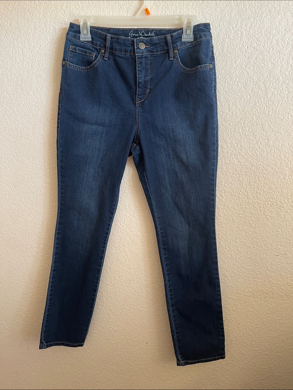 Gloria Vanderbilt Dark Indigo Skinny Stretch Jeans